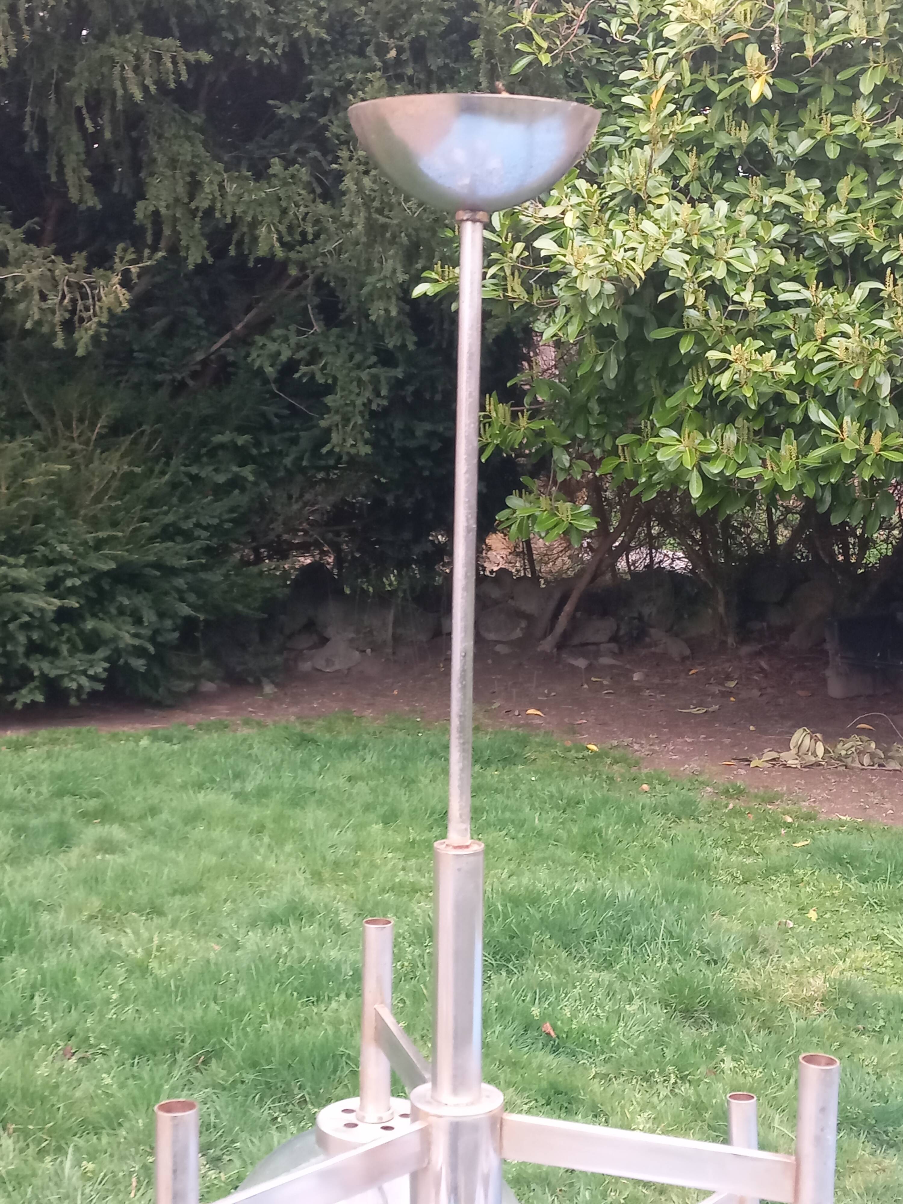 Space age design chandelier from the 70s