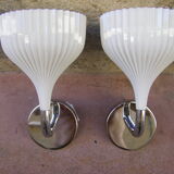 Paire d'appliques modernes