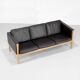 Canapé CH163 by Hans J. Wegner pour Carl Hansen & Son, Danemark 1965