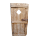Ancienne porte de ferme cave  bois orme