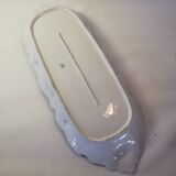 Large fish dish signed cm limoges cream / beige