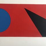 Émile GILIOLI, Untitled, c. 1970. Original lithograph signed in pencil