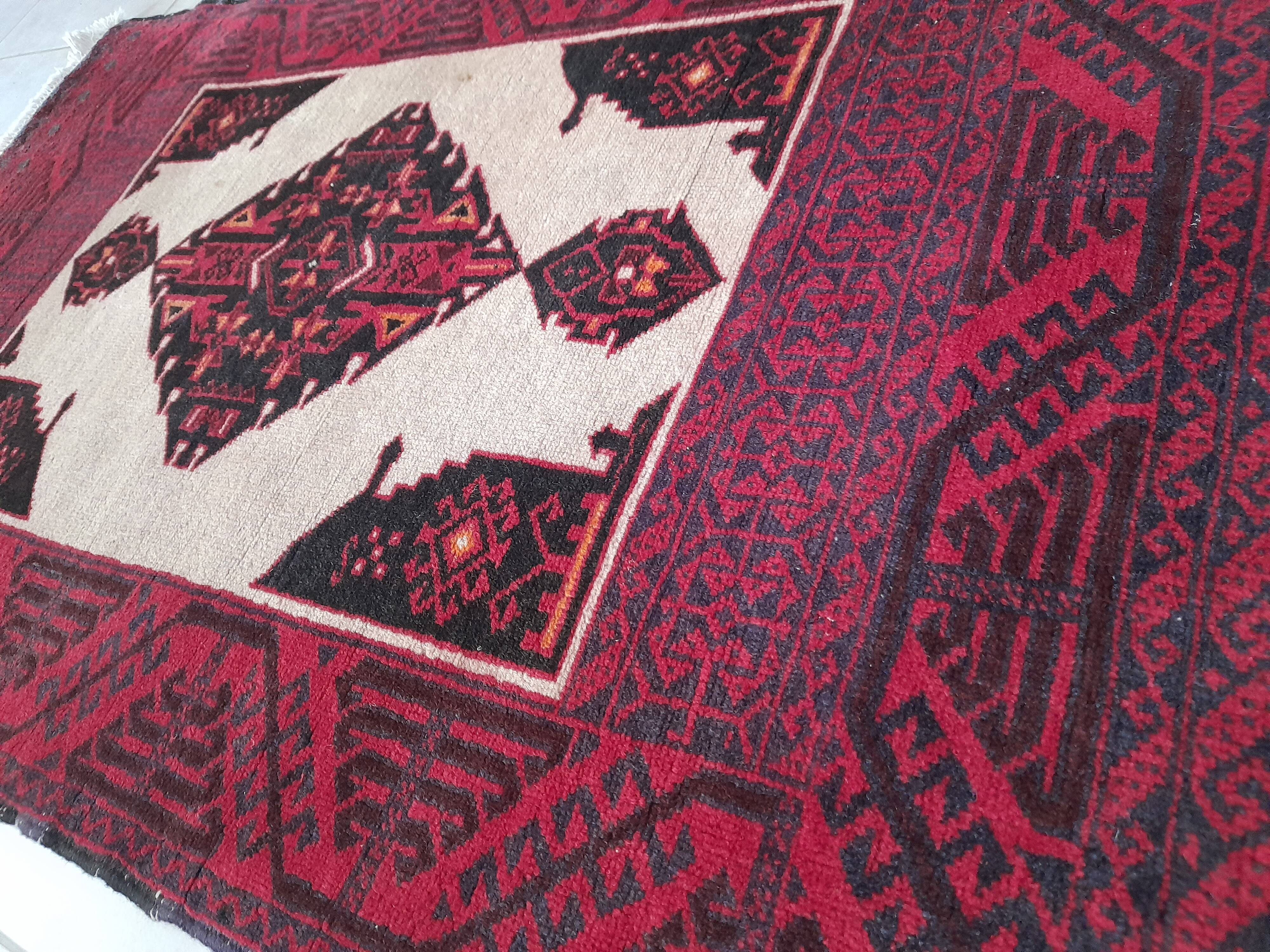 Afghan rug 153 x 88 cm