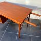Scandinavian desk teak danish design 3 vintage drawers from the 60s