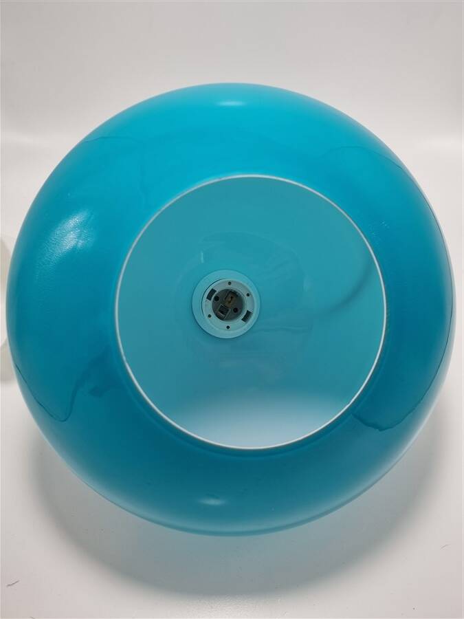 Blue vintage pendant light