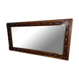 Miroir chêne massif 84x42cm