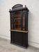 19th-century shop display cabinet in solid oak