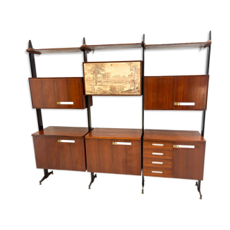 Mid centuryitalian free standing wall unit, 1960s