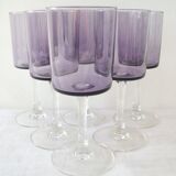 Set of 6 wine glasses