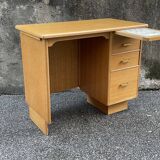 Vintage gilded wooden desk