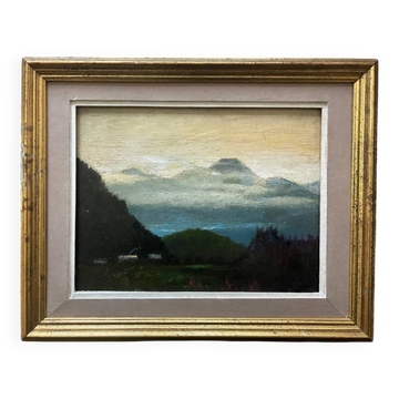 Landscape of Savoy, Marcel Quencez, 20th century