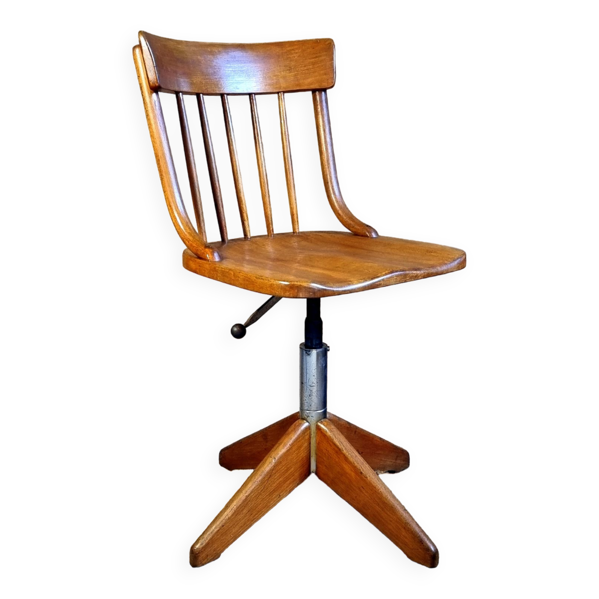 Rotating office chair Stoll Switzerland 1960s