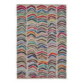 Handwoven Turkish Recycled Boho Rug 200 cm x 294 cm