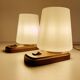 Pair of Scandinavian bedside lamps 60