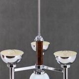 1930s Art Deco Chandelier, Czechoslovakia