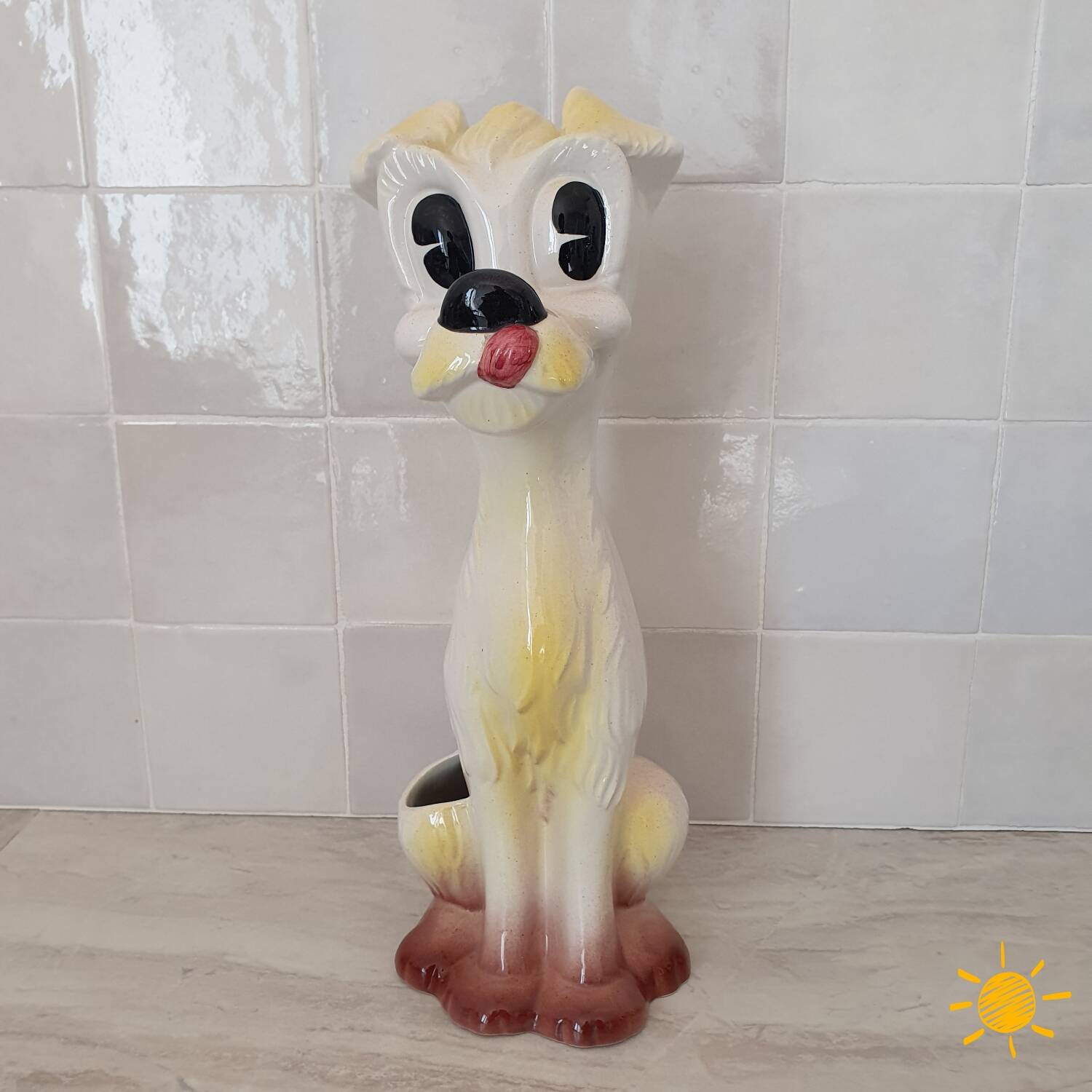 Ceramic dog