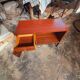 Enfilade vintage bois exotique