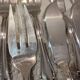 6 silver-plated fish forks and 6 fish knives by Ercuis Valencay