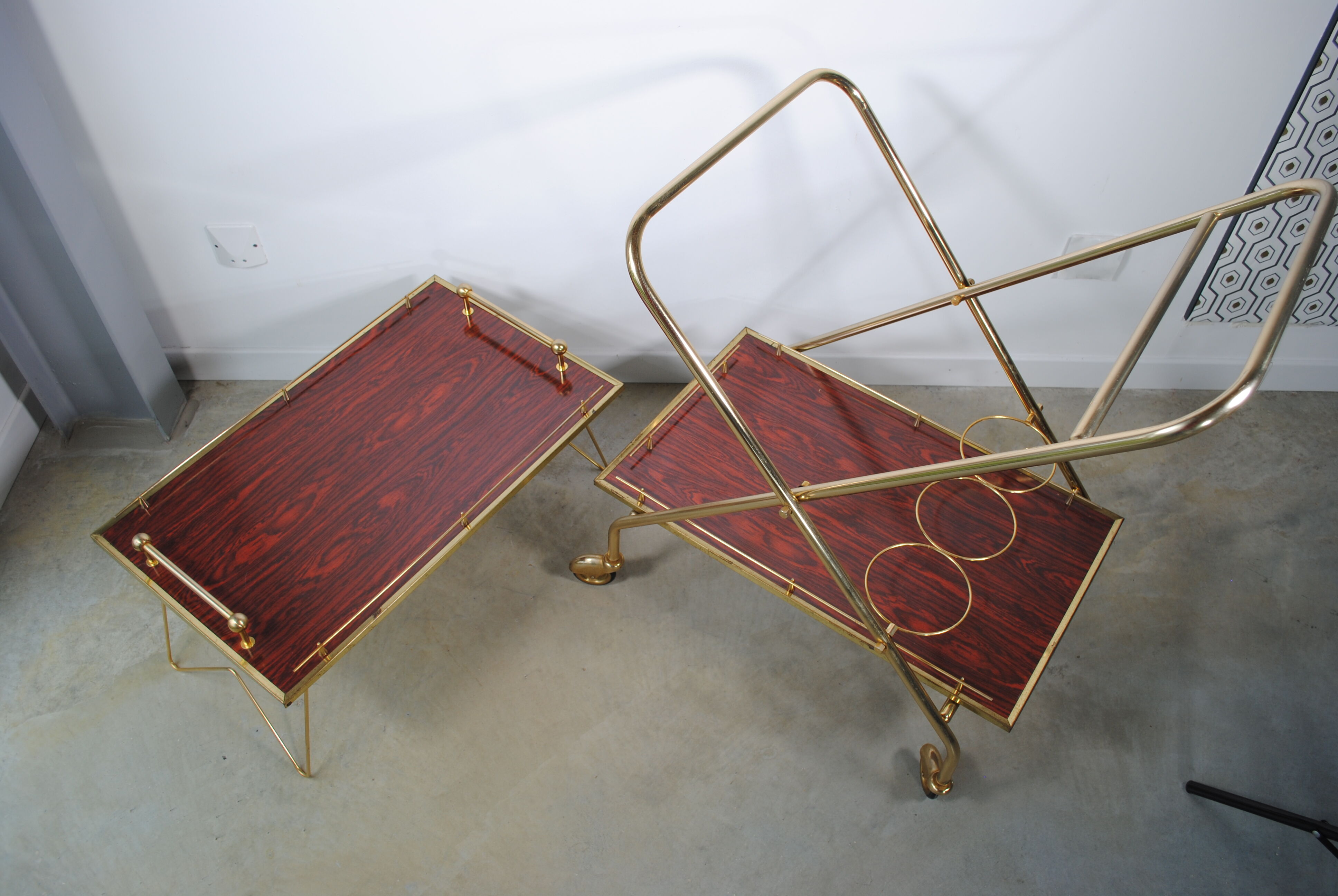 Vintage rolling dessert 1970