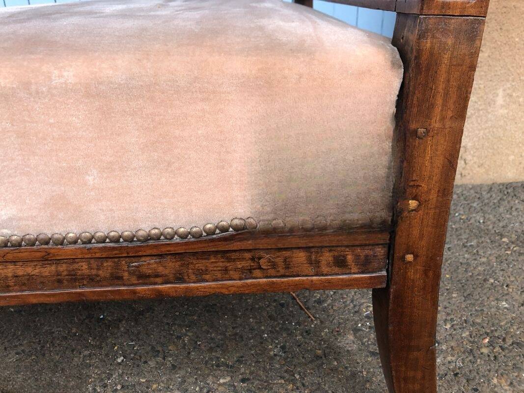 Méridienne, lit de repos époque fin XVIIIème, Directoire