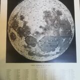 Lithograph on the moon of 1928