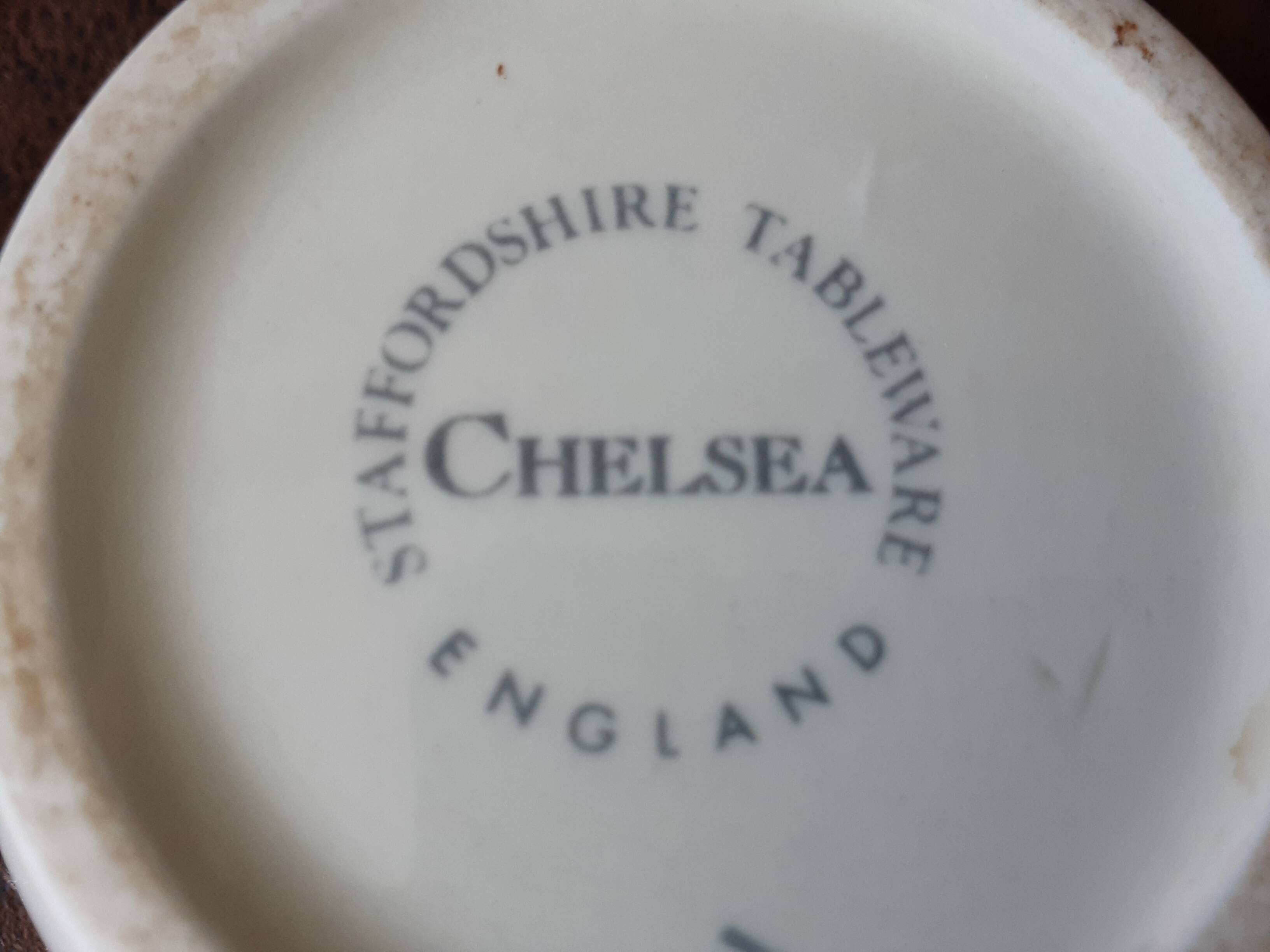 Sugar bowl Chelsea England