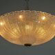 Venetian ceiling light in Murano glass, circa 1940