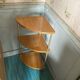 Étagère d’angle 1960 formica