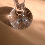 Vintage blown glass vase, probably from Ekenäs, Sweden