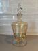 Carafe vintage en verre avec bouchon sculpté