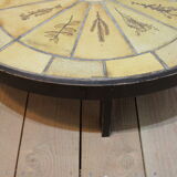 Roger Capron herbarium coffee table