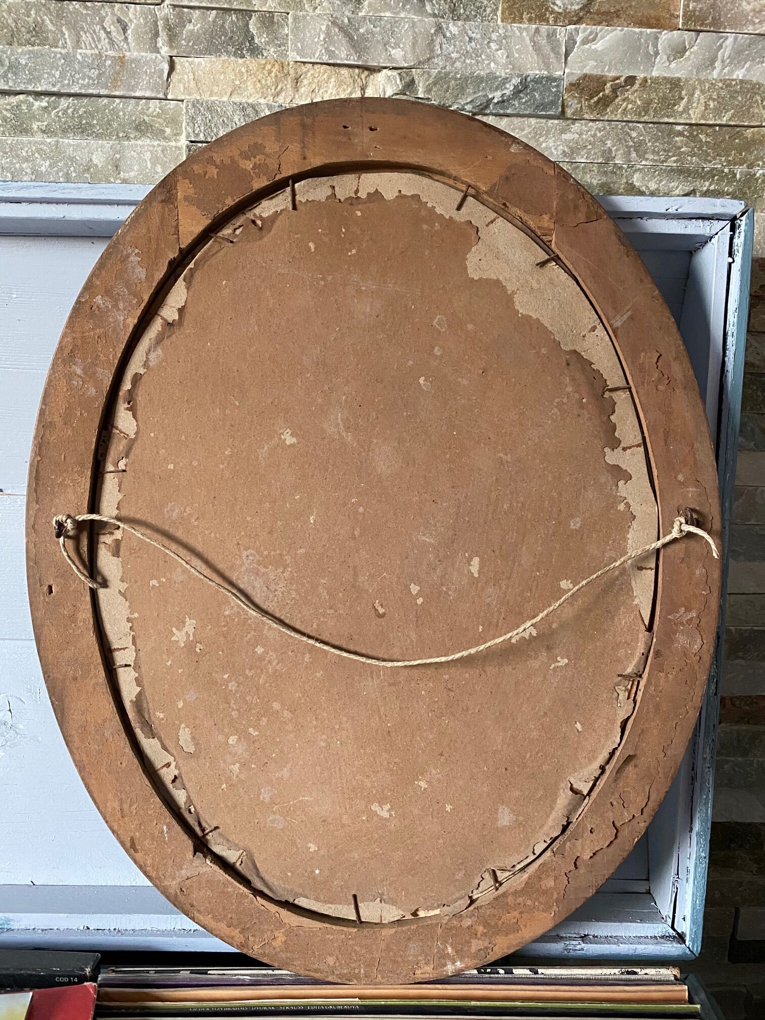 Portrait oval frame 1927