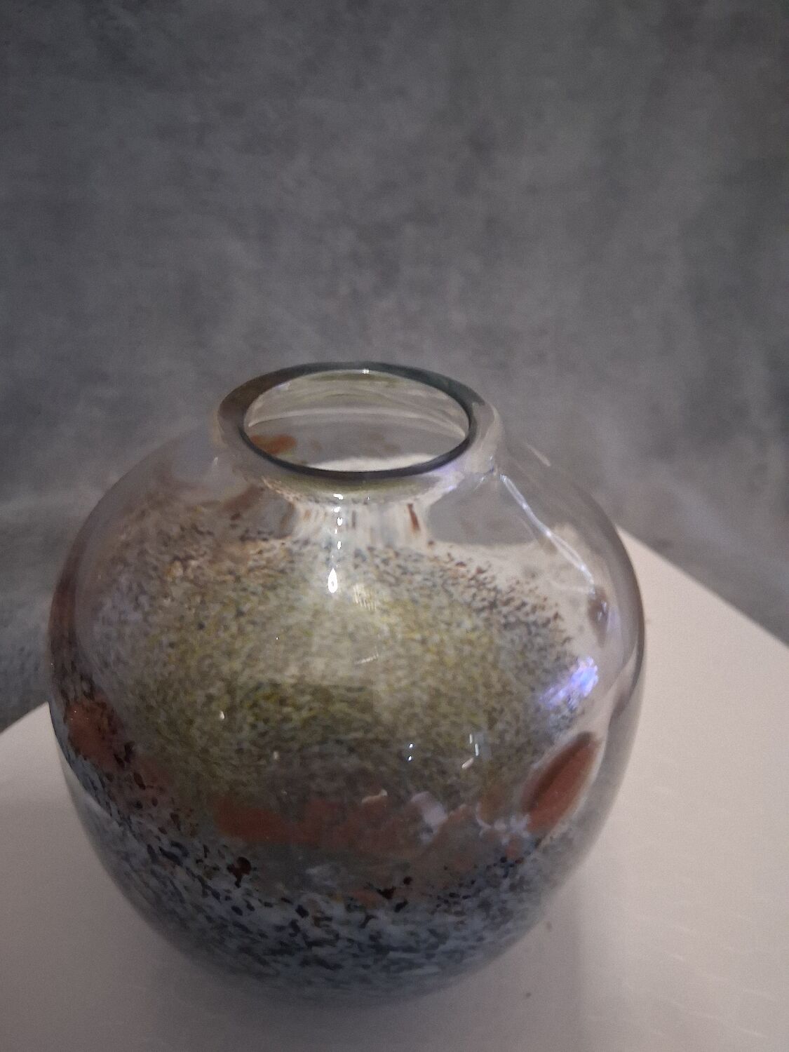 Vase signed c. vieira