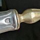 Art Deco silver-plated and vermeil cake server