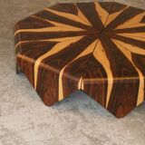 Petala Coffee Table in Cocobolo Wood by Jorge Zalszupin, Latelier Brazil, 1959