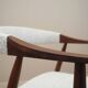 Chaise en teck, design danois, années 1970, production : Danemark