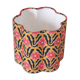 Flower-shaped lampshade print