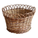 Cache-pot vintage rotin tressé – Accessoire plante d'intérieur