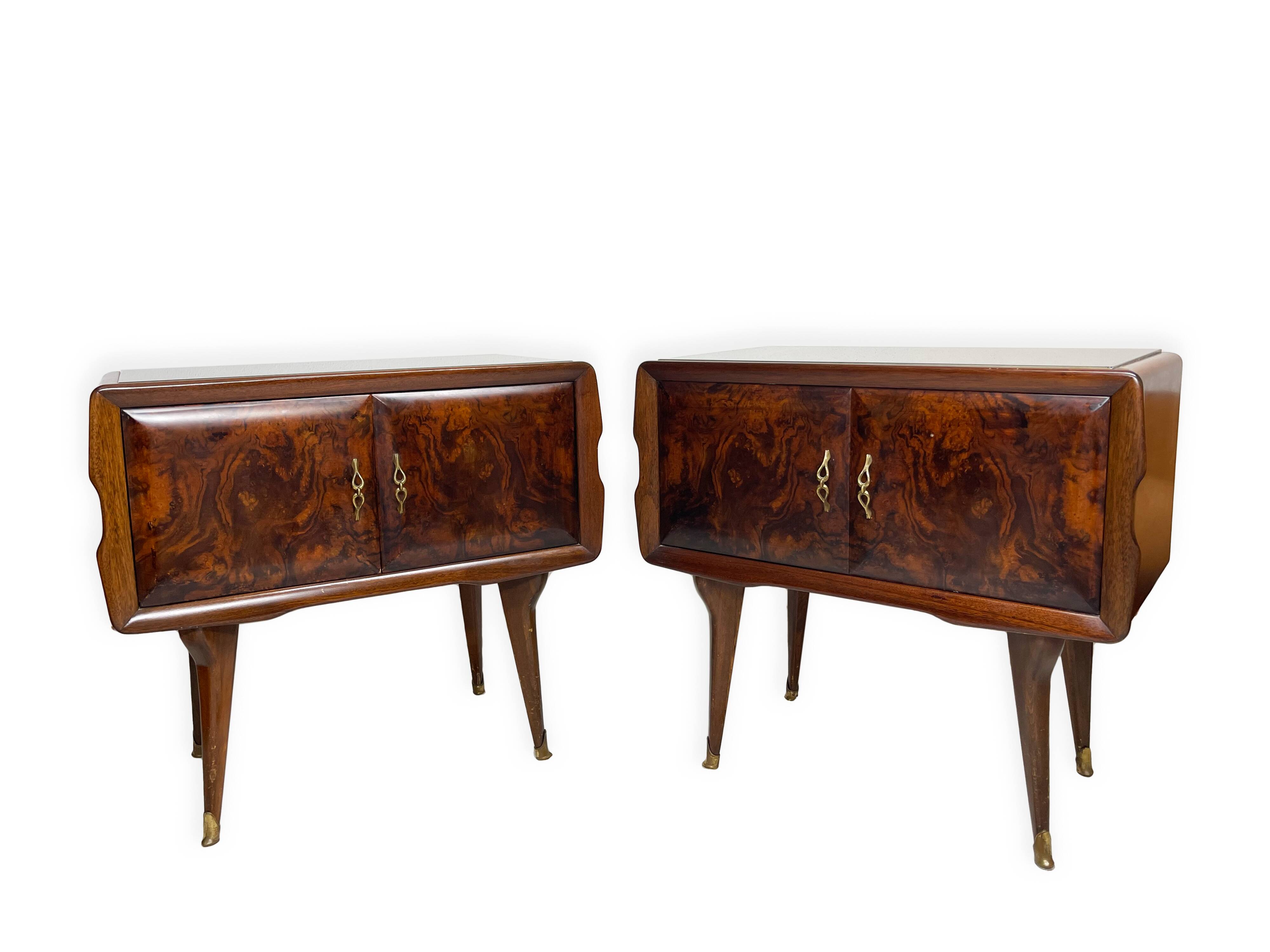 Tables de chevet, années 1950