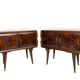 Tables de chevet, années 1950
