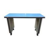 Modernist industrial and vintage console table in Stafor brand metal