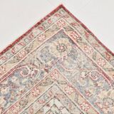 7x10 Faded Red Area Vintage Persian Rug, 199x311 Cm
