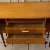 Vintage Scandinavian console sideboard