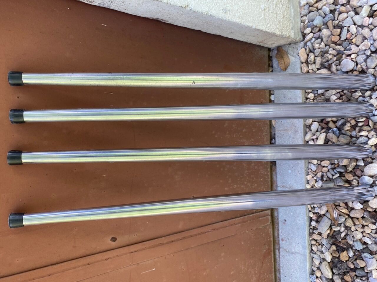 Marbled formica table & 4 chairs