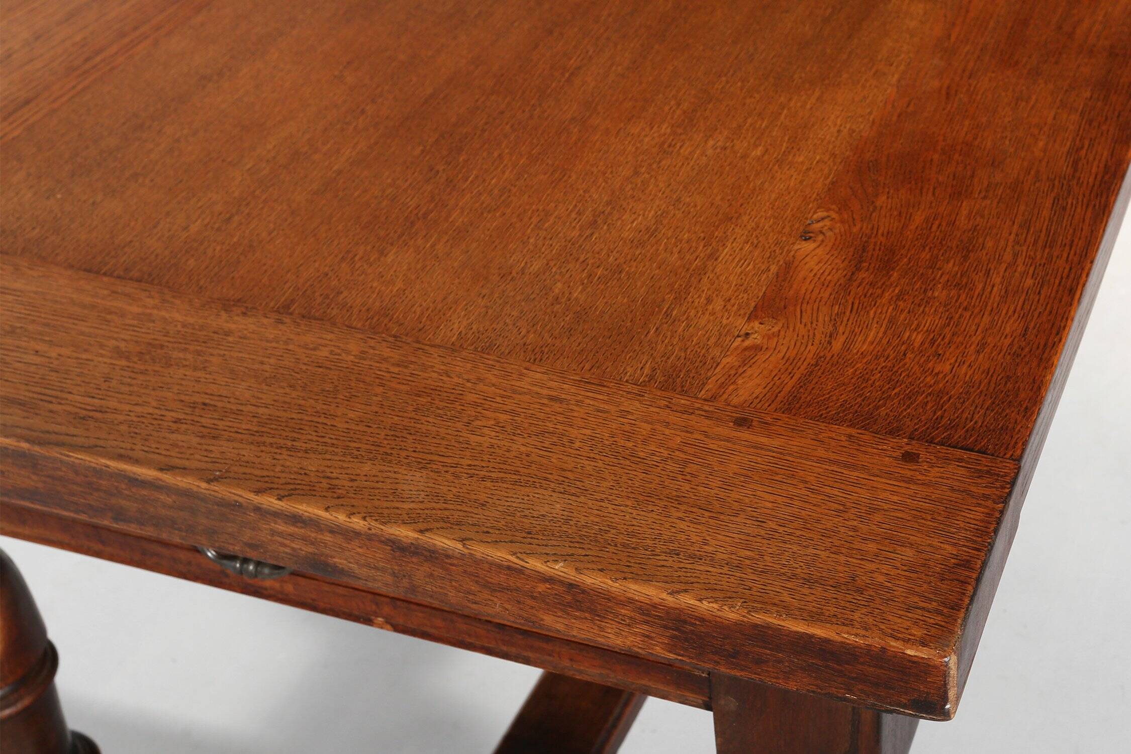 20th Century French Rustic oak Dining Table