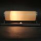 1930s Bauhaus Chrome Wall Light with Cream Opaline Glass, Czechoslovakia