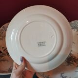 Arabesque Plates Terre de Fer