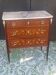 Marquetry chest of drawers