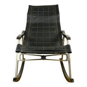 Chaise berçante pliante
