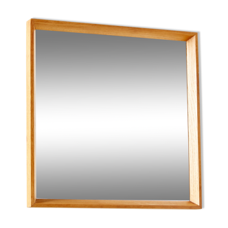 Oak framed mirror